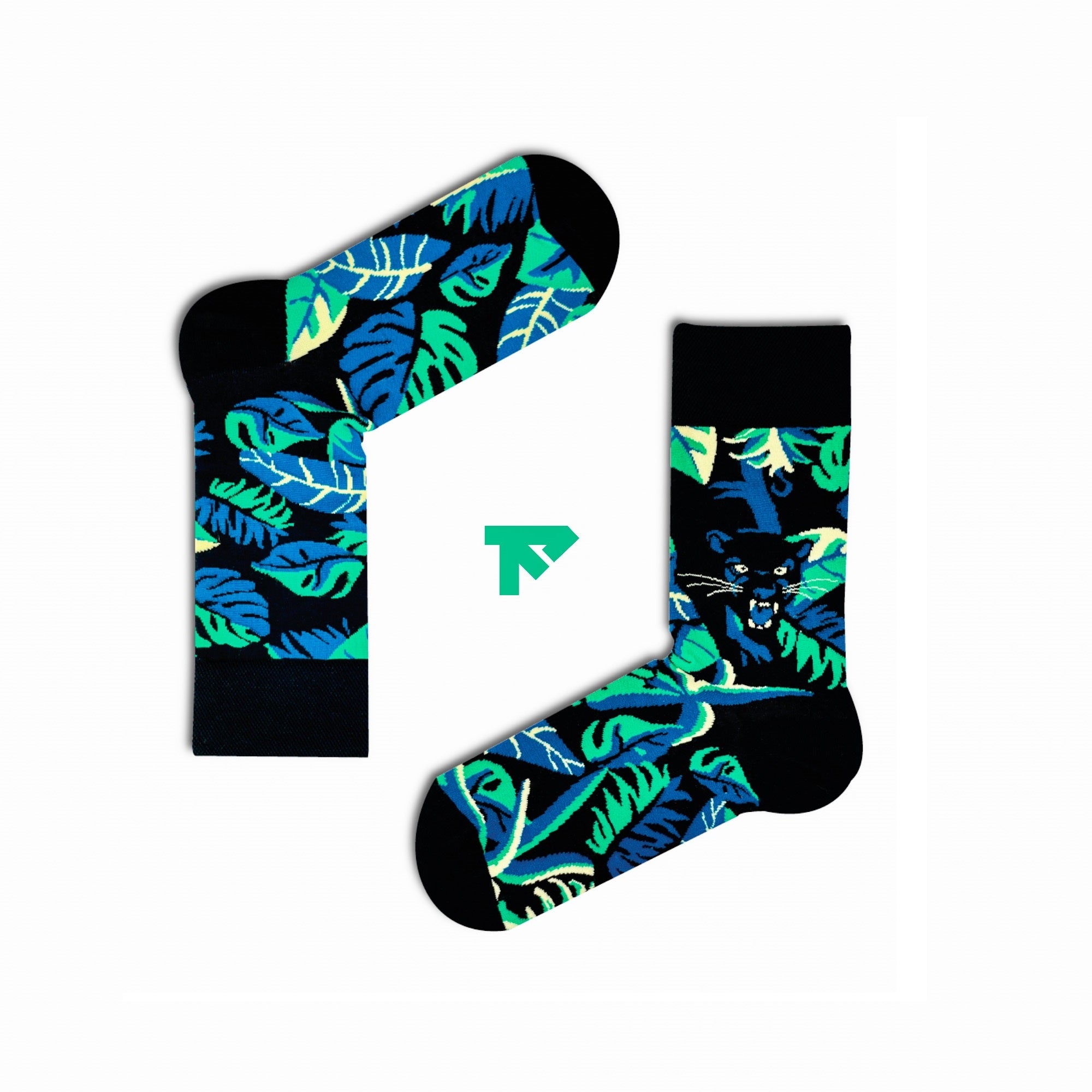 Leafy Puma Socks